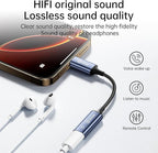 USB C to Lightning Audio Adapter, USB Type C Male to Lightning Female Headphone - Image 2