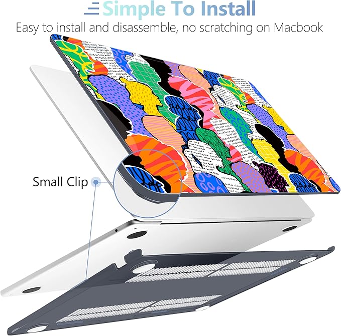 MEEgoodo for M4/M3/M2 MacBook Air 15.3 inch Case 2025 2024 2023, Case Fit Model - Image 5