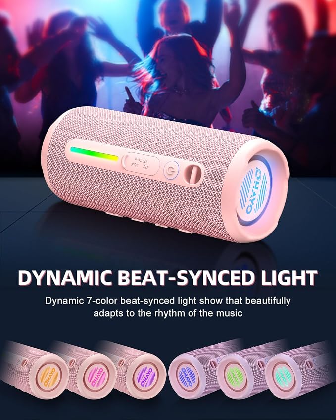 OHAYO Portable Bluetooth Speaker, IPX7 Waterproof Wireless Speaker - Image 6