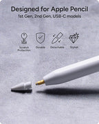 ZAGG Replacement Tips for Apple Pencil 1st Gen, 2nd Gen, & USB-C - Image 8