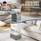 Foot Rest for Under Desk at Work, Adjustable Footrest for Office Chair & Gaming - Image 8