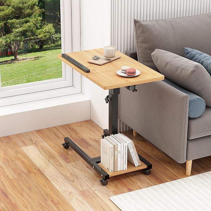 TigerDad Mobile Adjustable Height Laptop Stand PC Computer Portable Notebook - Image 6