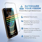 Deppa |2 Pack| Anti-Blue Light Screen Protector - Image 2