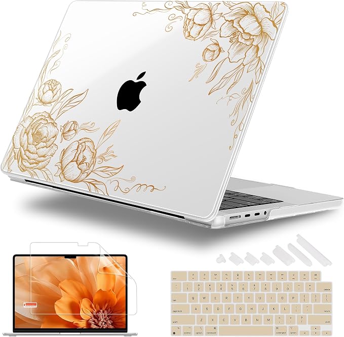for MacBook Pro 16 inch Case 2021 2022 2023 2024 Release A3186 A3403 M4 A2991 by WelcomeViseNewitems
