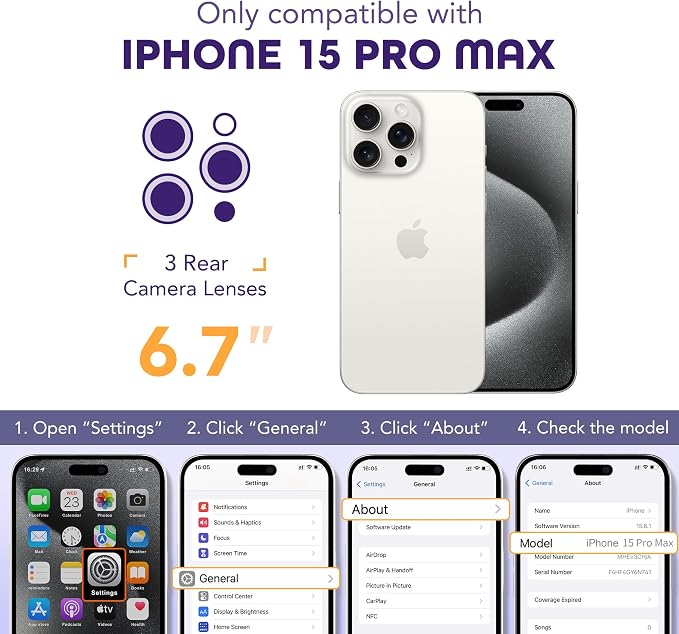 Magnetic for iPhone 15 Pro Max Case, Compatible - Image 8