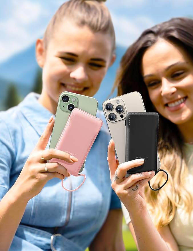 TG90° 2 Pack 10000mAh Portable Charger Slim Power Bank - Image 2