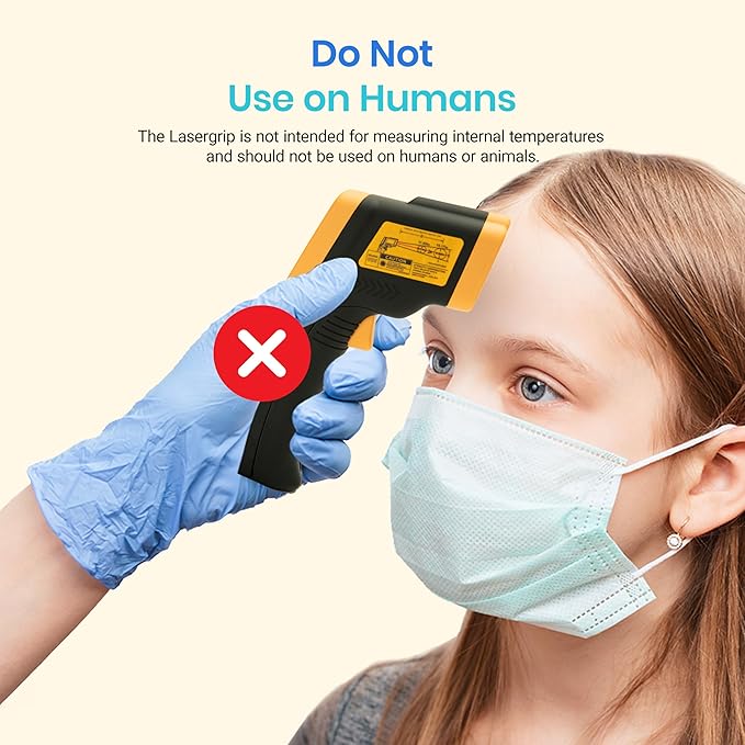 Etekcity Infrared Thermometer Laser Temperature Gun 774, Meat Food Candy Oven - Image 8