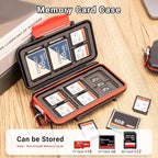 Kiorafoto 36 Slots : 18 TF + 12 SD + 6 CF Memory Card Holder Case Storage - Image 2