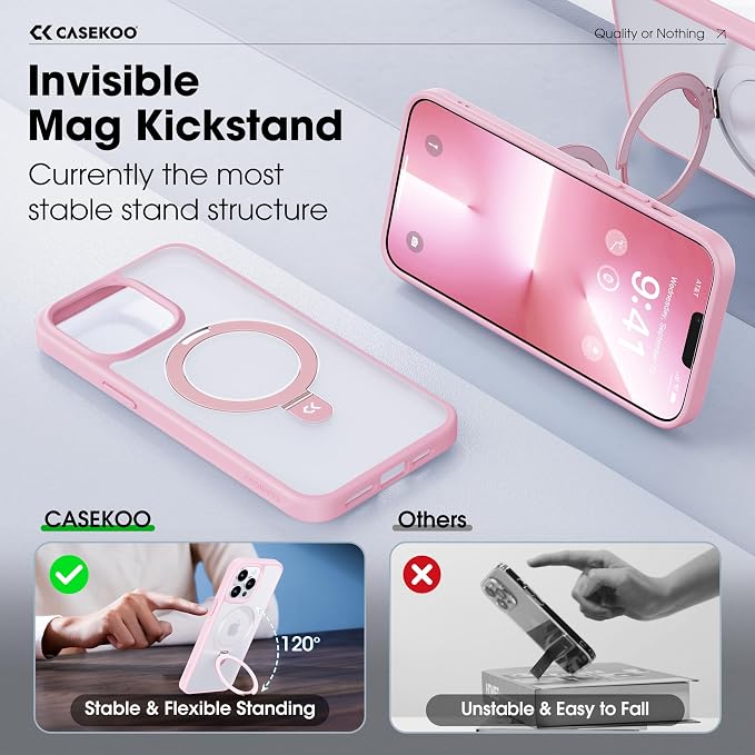 CASEKOO Designed for iPhone 16 Pro Case - Image 3