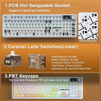 AULA F108 PRO - Wireless Mechanical Keyboard - Image 5