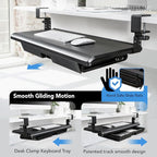 EHO Keyboard Tray with Drawer - Image 8