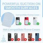 SUCKY Silicone Suction Phone Case Adhesive Octo Cup Buddy Mount - Image 6