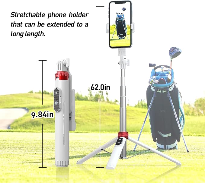 62" Phone Tripod & Selfie Stick - Image 3