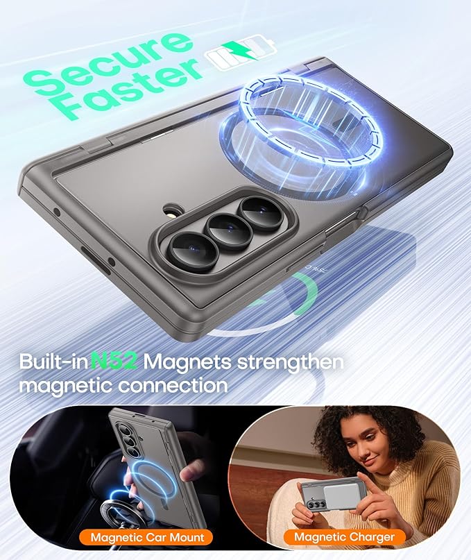 BERFY Magnetic for Samsung Galaxy Z Fold 7 Case - Image 3