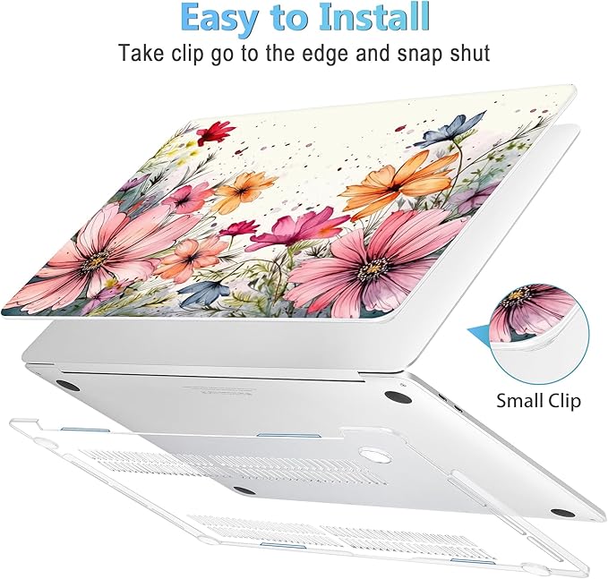 Mektron for MacBook Pro 13-inch Case 2022 2021 2020 Release A2338 M2 M1 A2289 - Image 4