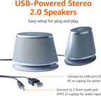 Amazon Basics Stereo 2.0 Speakers - Image 2