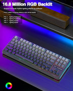AULA F87 Pro Wireless Mechanical Keyboard, Tri-Mode BT5.0/2.4GHz/USB-C Hot - Image 6