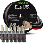 GearIT 14 Gauge Speaker Wire by GEARit