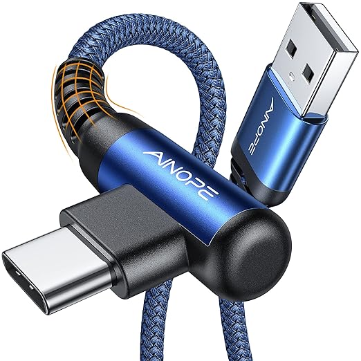 AINOPE Type C Cable 3.1A C Charger Cable Fast Charging Right Angle, Durable by AINOPE10yearsforphoneaccessories