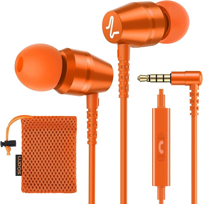 LUDOS OMNITONE Wired Earbuds in-Ear Headphones, 5 Years Warranty, Earphones by Ludos