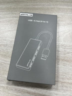 USB Hub, 2 ft Long Cable USB 3.0 Hub, USB Extender - Image 9
