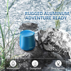 INSMY Small Bluetooth Speaker, Waterproof Mini Portable Wireless Speaker - Image 3
