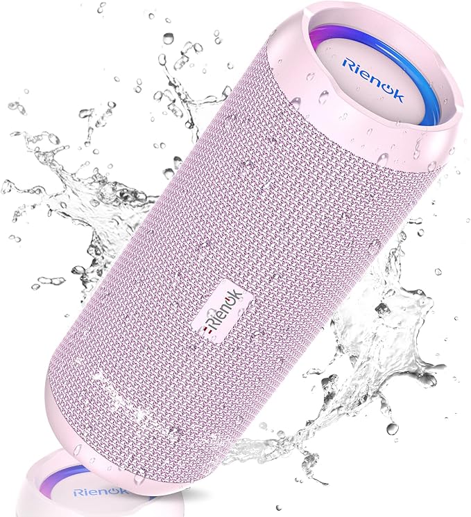 RIENOK Portable Bluetooth Speaker 30W Dual Pairing True Wireless Stereo HD by RIENOK