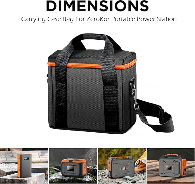 ZeroKor Portable Power Station Generator Carrying Case Compatible - Image 2