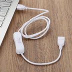 MECCANIXITY USB Cable with ON/Off Toggle Switch, USB Male to Female Extension - Image 5