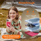 Magnetic Portable Charger, 16800mAh Wireless Power Bank, - Image 3