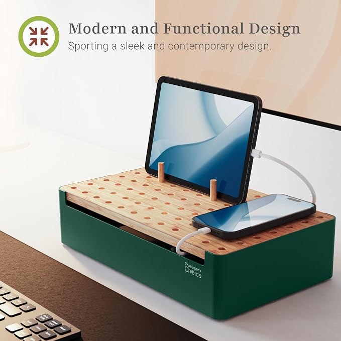 Prosumer's Choice Bamboo Charging Station - Image 6