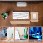MOSISO Wrist Rest Support for Mouse Pad & Keyboard Set, Ergonomic Mousepad - Image 6