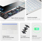 HOU iPad Air 11 Case with Keyboard Detachable Rotatable Magnetic Full - Image 4