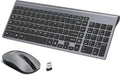 LeadsaiL Wireless Keyboard and Mouse Combo, Wireless USB Mouse and Computer by LeadsaiL