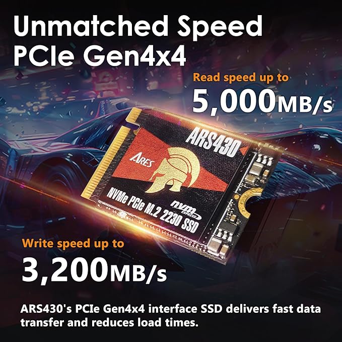 DATO M.2 2230 SSD 1TB, PCIe Gen 4x4 NVMe Internal Solid State Drive - Image 5