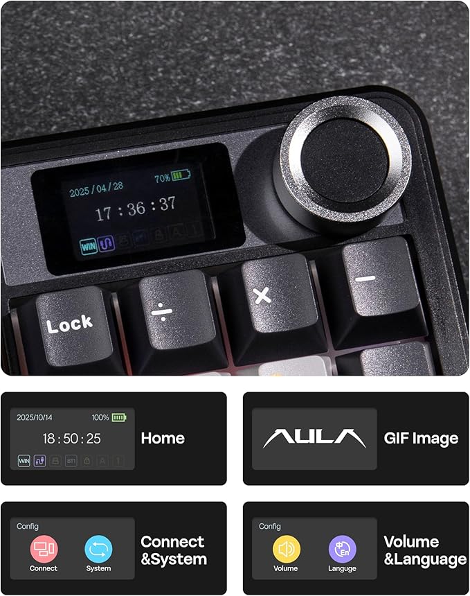 EPOMAKER X Aula F108 PRO Wireless Gaming Keyboard - Image 4