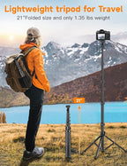 Phone Tripod Stand, Portable Phone Stand - Image 7