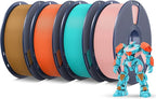 SUNLU PETG Filament 1.75mm 4KG Bundle, Less Stringing and Good Layer Adhesion by SUNLU