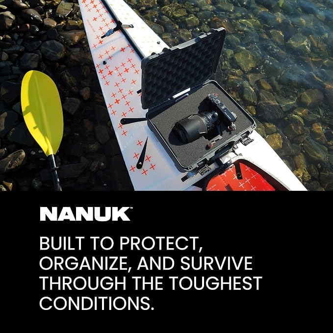 NANUK 910 Hard Case with Customizable Cubed Foam, IP67 Waterproof, Dustproof - Image 7