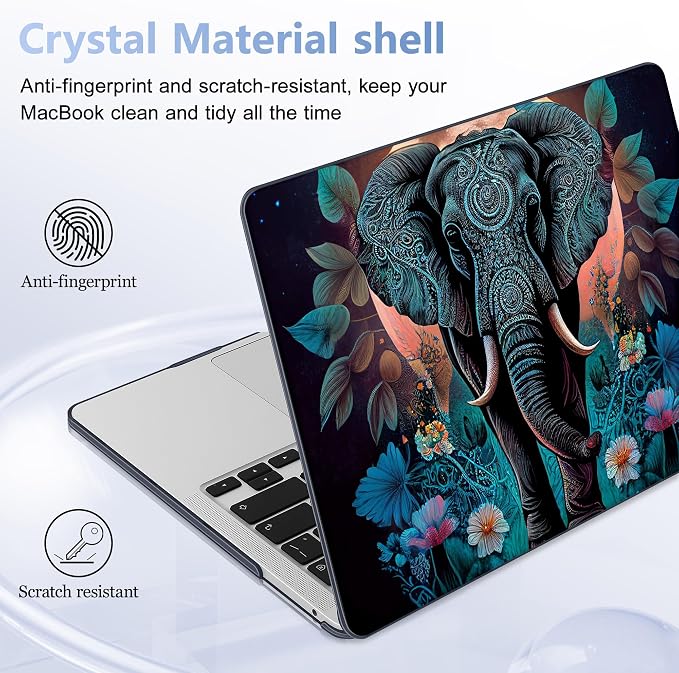 May Chen Compatible with MacBook Pro 13 inch Case 2022 2021 2020 Release Models - Image 8