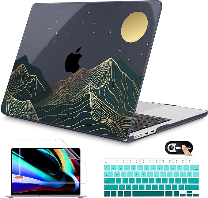 Mektron for 2025 M4 MacBook Air 13.6 Inch A3240 Case Fits 2023 A2681 M2 2024 by Mektron