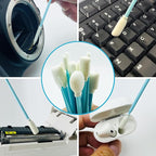 Lint-Free Foam Swab Sticks, Foam Tip Cleaning Swab Kit - Image 3