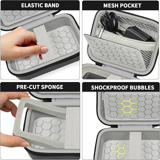 Carrying & Protective Case for Digital Camera, AbergBest 21 Mega Pixels 2.7" - Image 3