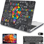Mektron for MacBook Air 13 Case A1466/A1369, Snap-on Plastic Hard Shell Cover by Mektron