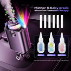 Retractable Car Charger with Aromatherapy and Starlight, 5 in 1 USB C Car - Image 2