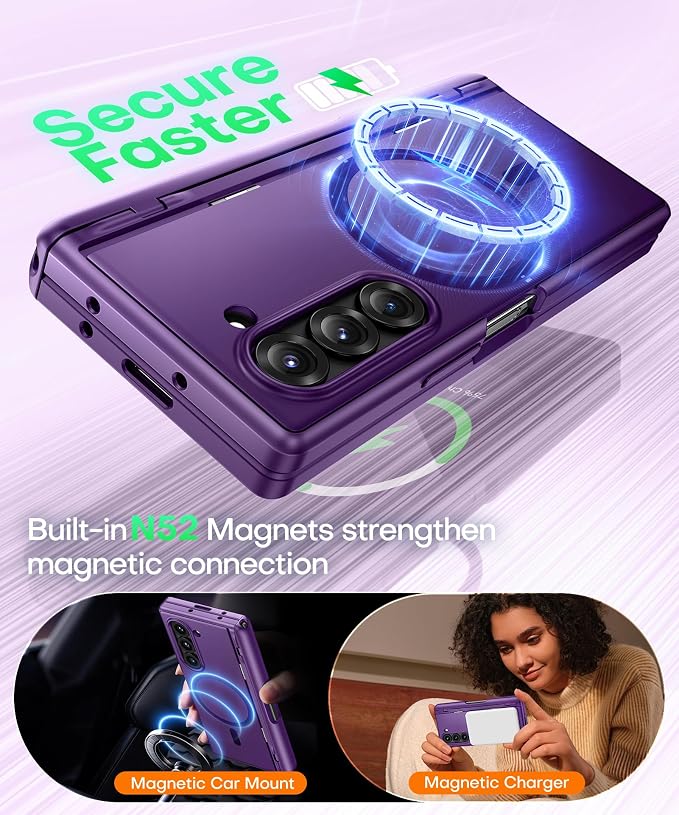 BERFY Magnetic for Samsung Galaxy Z Fold 6 Case - Image 4
