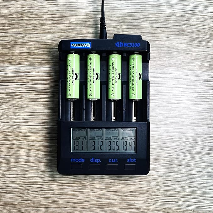 Lightalent Ni-MH AA Rechargeable Batteries, Double A High Capacity 1.2V - Image 3