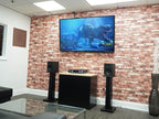 Rockville Pair SS28B Premium Black Wood Grain 28" Home Speaker Stands, 100lb - Image 6