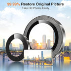 YWXTW S25 Ultra Camera Lens Cover, 9H Tempered Glass Upgraded Metal Edging - Image 6