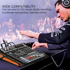 Audio Mixer 4 Channel, DJ Mixer - Image 6